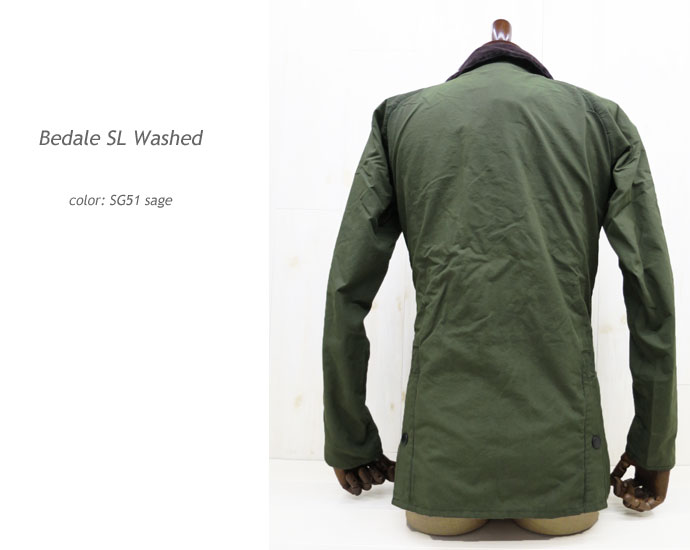 楽天市場】【MWX1015】 BARBOUR ( バブアー )BEDALE SL WASHED