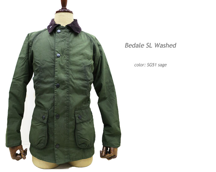 楽天市場】【MWX1015】 BARBOUR ( バブアー )BEDALE SL WASHED