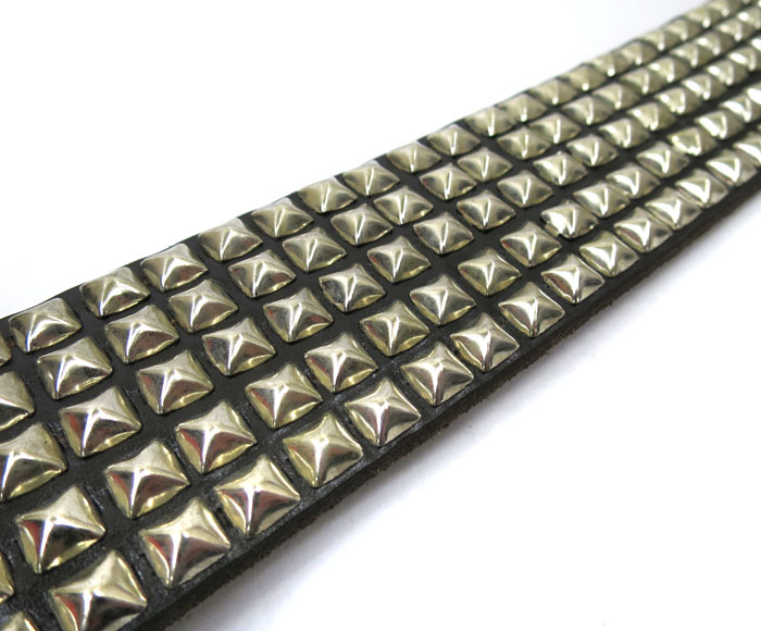 楽天市場】HTC USA #14 5ROW PYLAMID LEATHERBELT 1.75( エイチティー