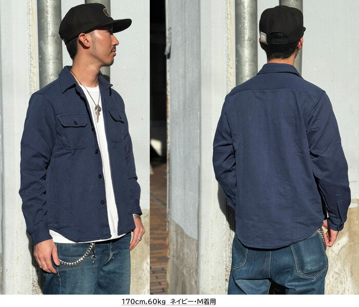 楽天市場】【ALCARZA】 ヘビーウェイト ネルシャツ 無地 メンズ ダブル