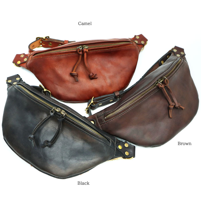 楽天市場】vasco レザーウェストバッグ スモール VS-242L ヴァスコ