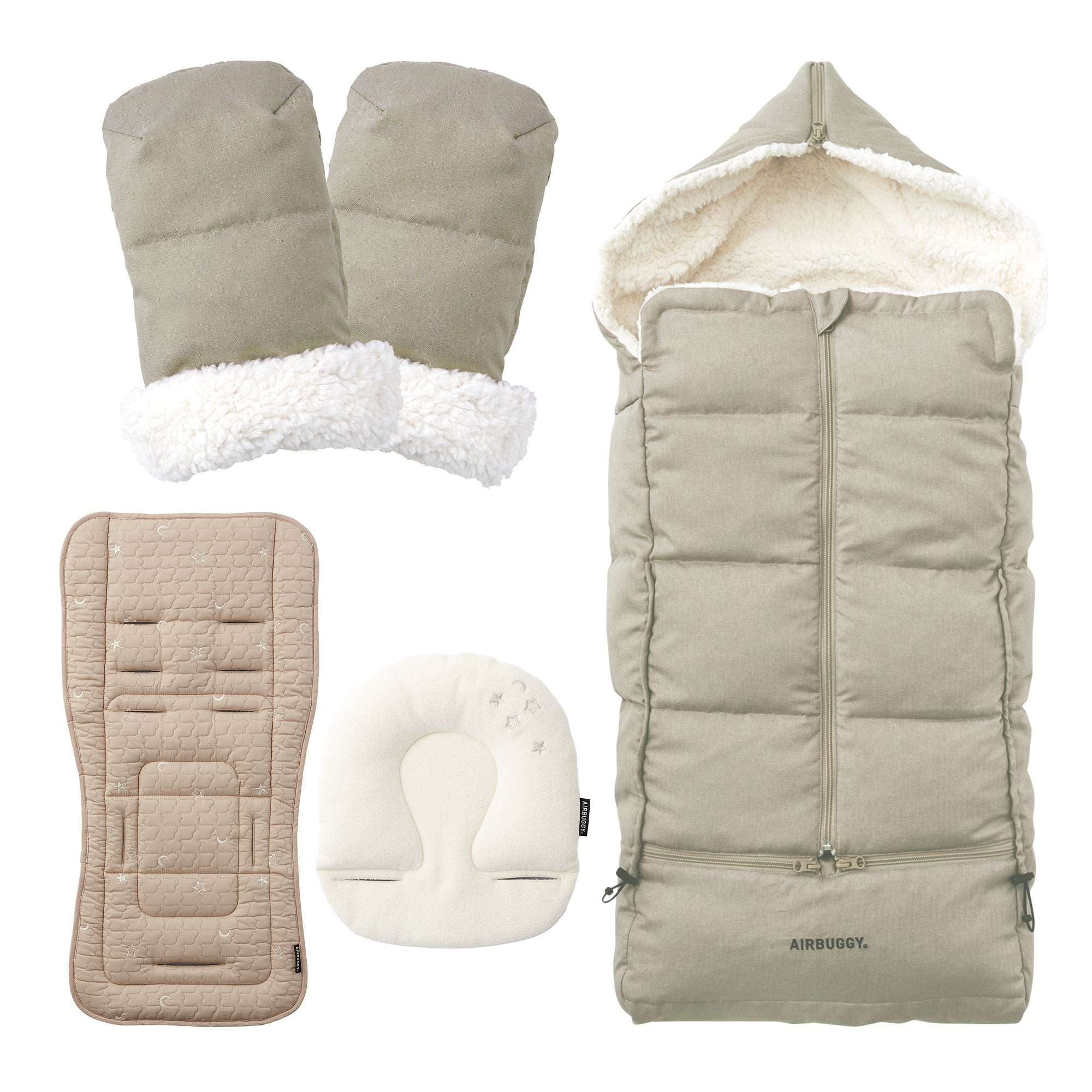 楽天市場】エアバギー 選べる秋冬4点セット[マット ベビーカー