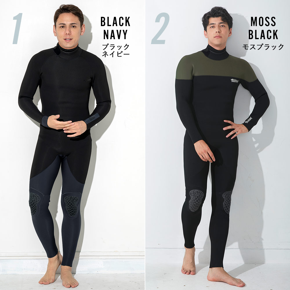 楽天市場】FELLOW ウェットスーツ フルスーツ 3mm メンズ バックジップ