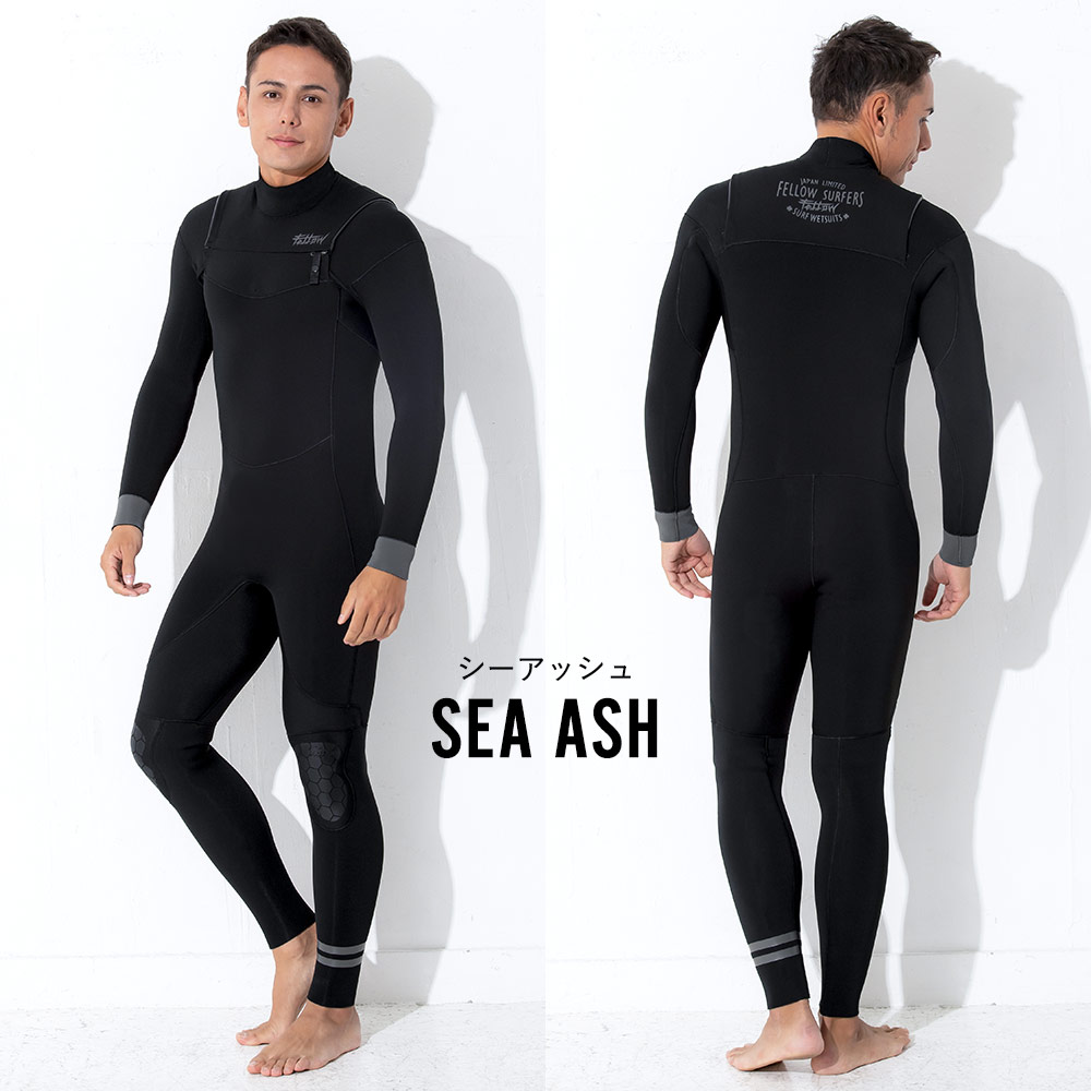 楽天市場】FELLOW ウェットスーツ フルスーツ 3mm メンズ チェスト