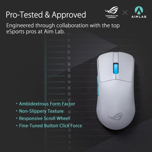 楽天市場】FPS向けASUS 超軽量54g Aim Lab ワイヤレス ゲーミング
