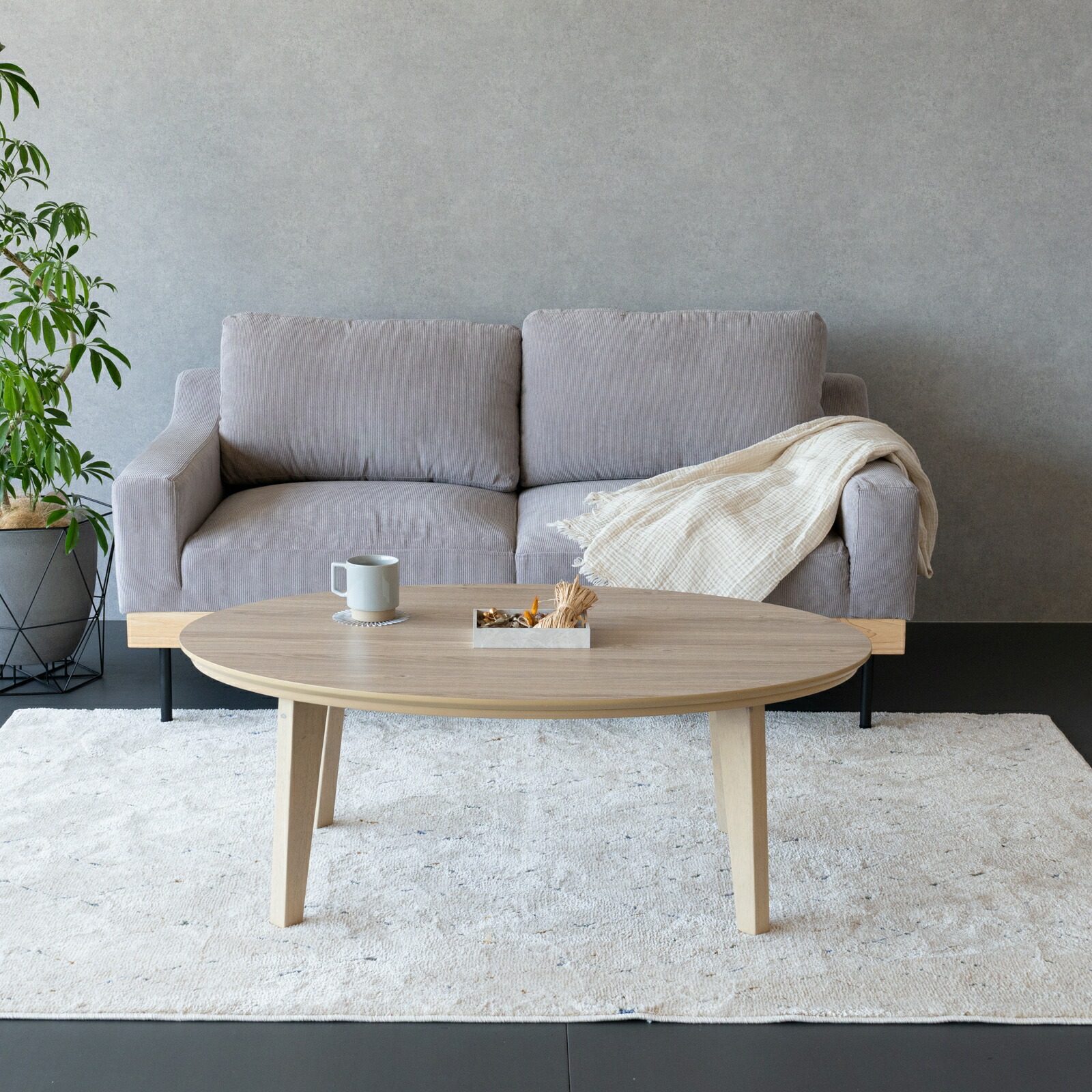 楽天市場】こたつ 楕円 105 こたつ 一人暮らし 楕円形 こたつ 105×70cm