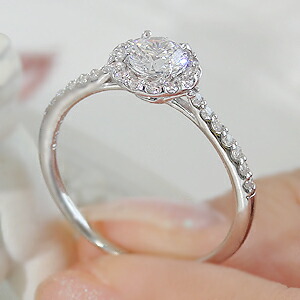 楽天市場】pt900【0.6ct】豪華 ダイヤモンド リング指輪 リング