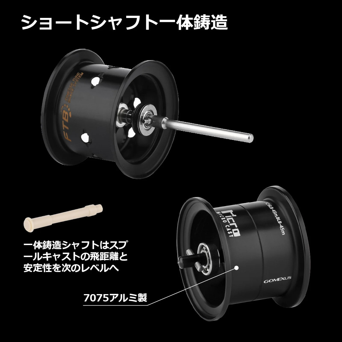 楽天市場】【送料無料】 ゴメクサス スプール シマノ shimano ベイト