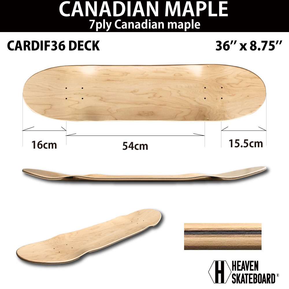 楽天市場】ロングスケートボードデッキ サーフスケートボードデッキ