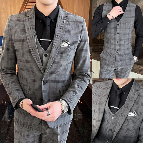楽天市場】チェックスーツ メンズ ホストスーツ ウィンドペン ライン