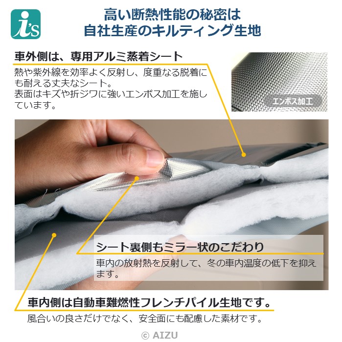 楽天市場】プラド 90系/95系 ロング [H8.05〜H14.09]サンシェード 車