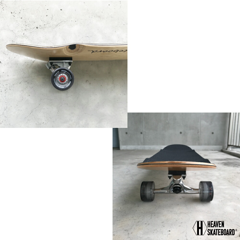 楽天市場】ロングスケートボードHEAVEN CARDIF 36インチ約91.4×22.2cm