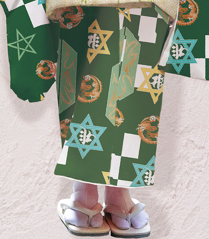 楽天市場】七五三 753 着物 3歳 男の子 被布セット PR＋ ブランド