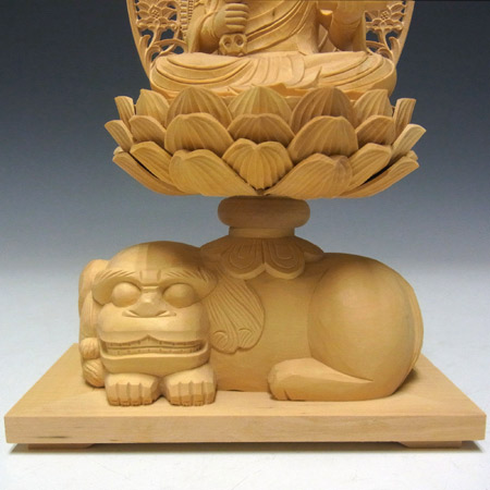 金属製 獅子像 木製台座付き 真鍮製 金属製 獅子像 木製台座付き 真鍮