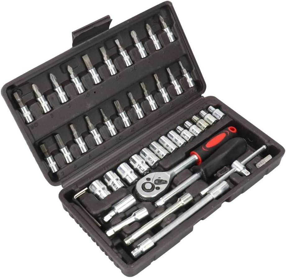 楽天市場】ソケットレンチセット ラチェット 六角レンチ ドライバー 車