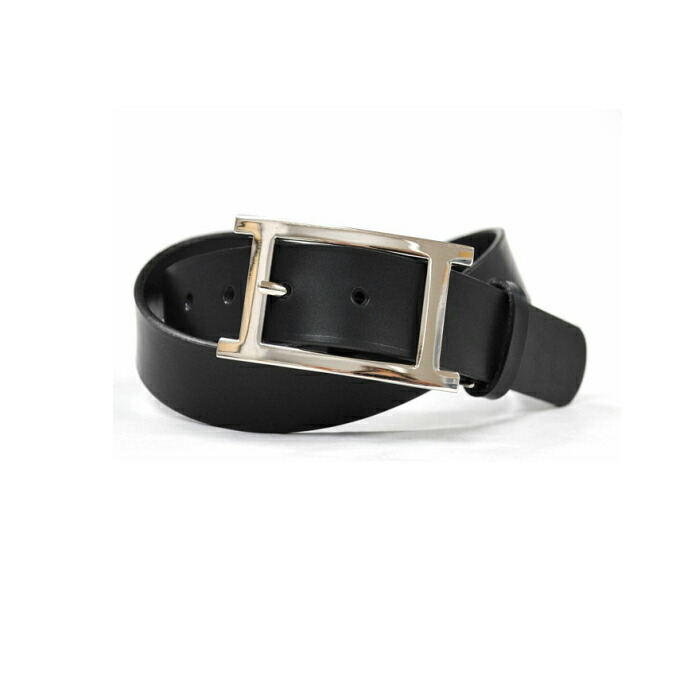 楽天市場】ベルト 本革牛革シルバーHバックルベルト Mサイズ メンズ