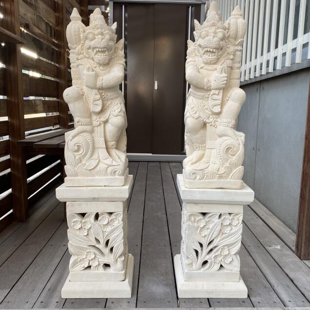 楽天市場】【ポイントUP アジアン バリ】 バリ島石像 天然石 ラクササ