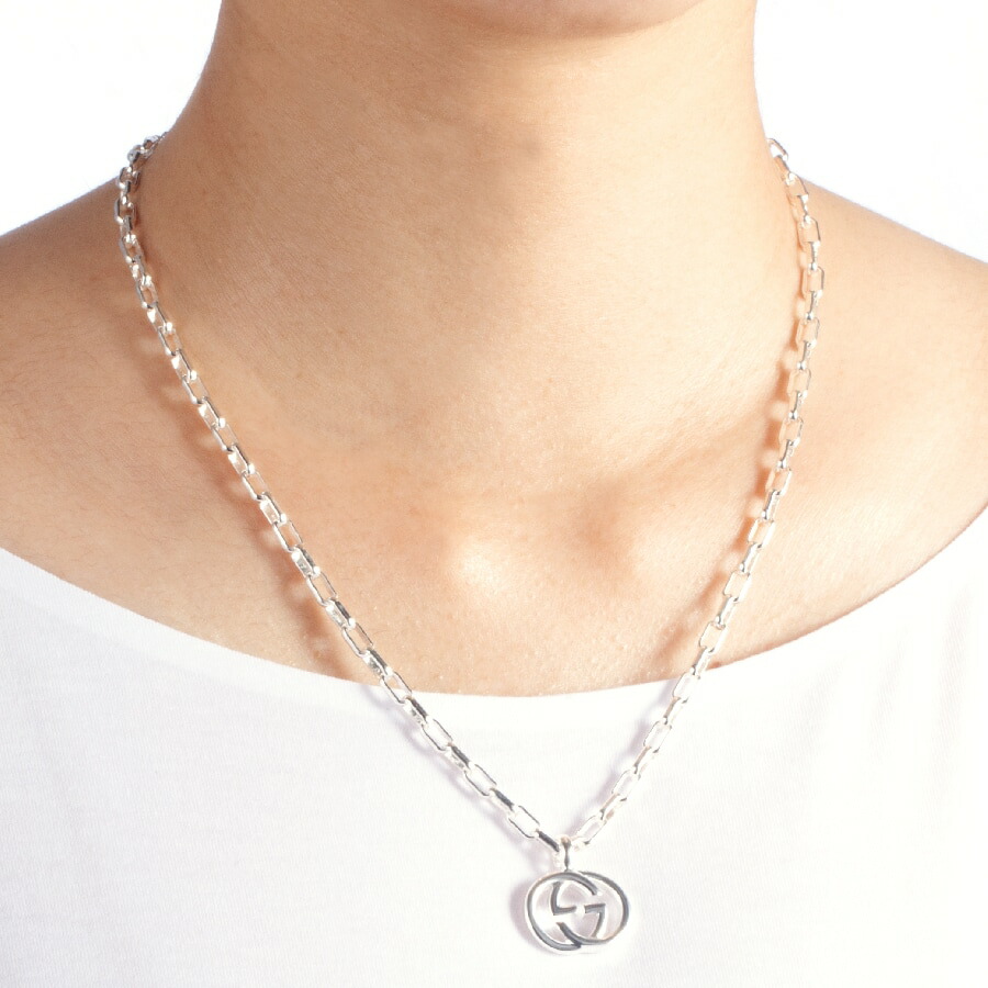 楽天市場】グッチ GUCCI ネックレス メンズ 男性 ペンダント シルバー