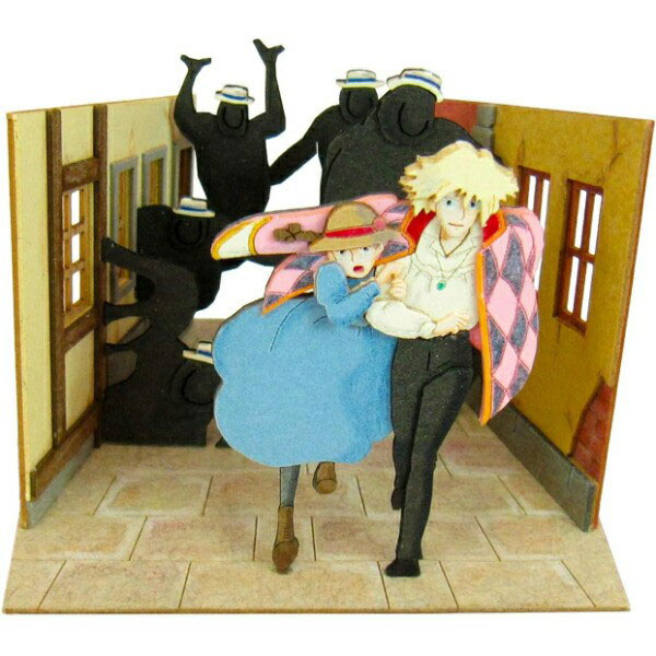 楽天市場】ハウルの動く城 みにちゅあーとキットmini 逃げるハウルと