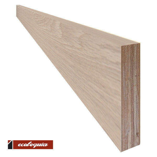 楽天市場】オーク（ナラ / 楢） 付け框（玄関巾木） 複合単板張り 無