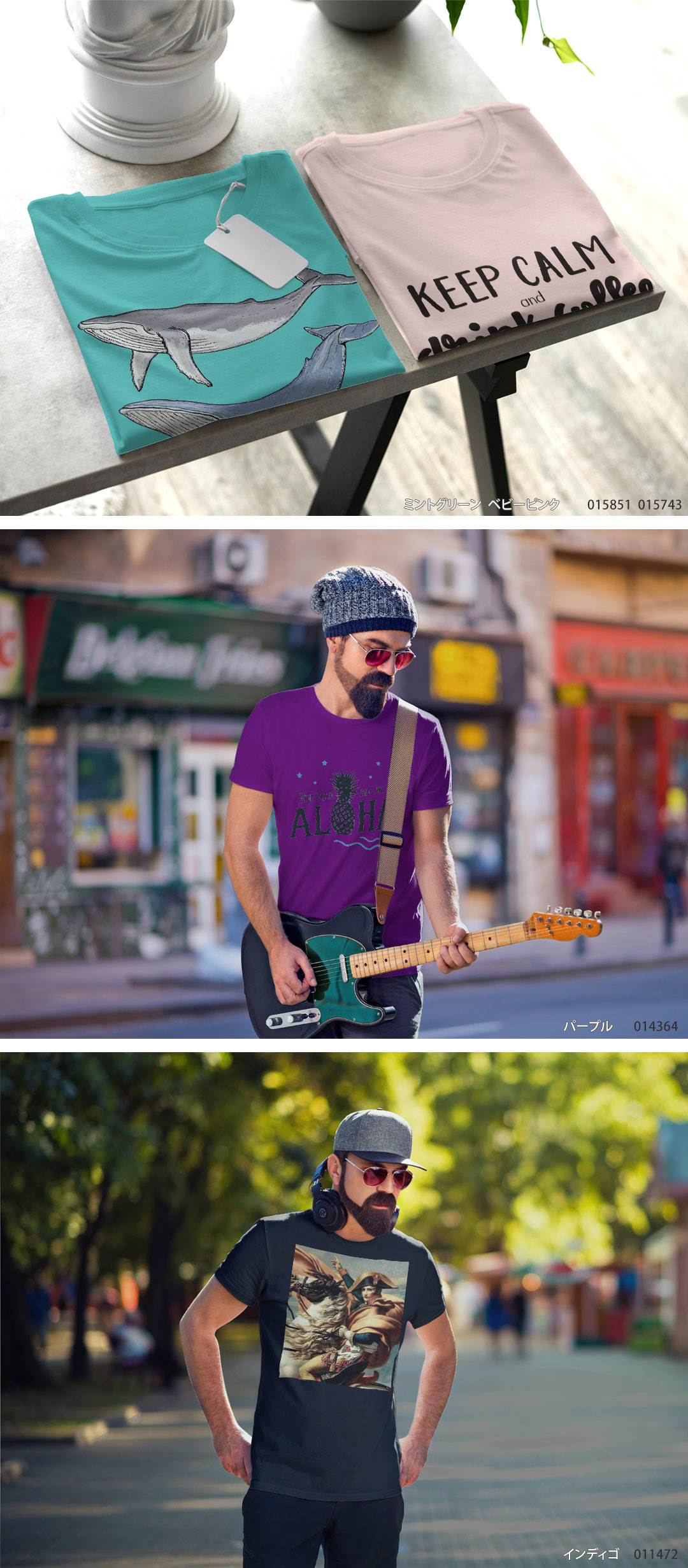 楽天市場】選べる25カラー tシャツ メンズ 半袖 ホワイト グレー