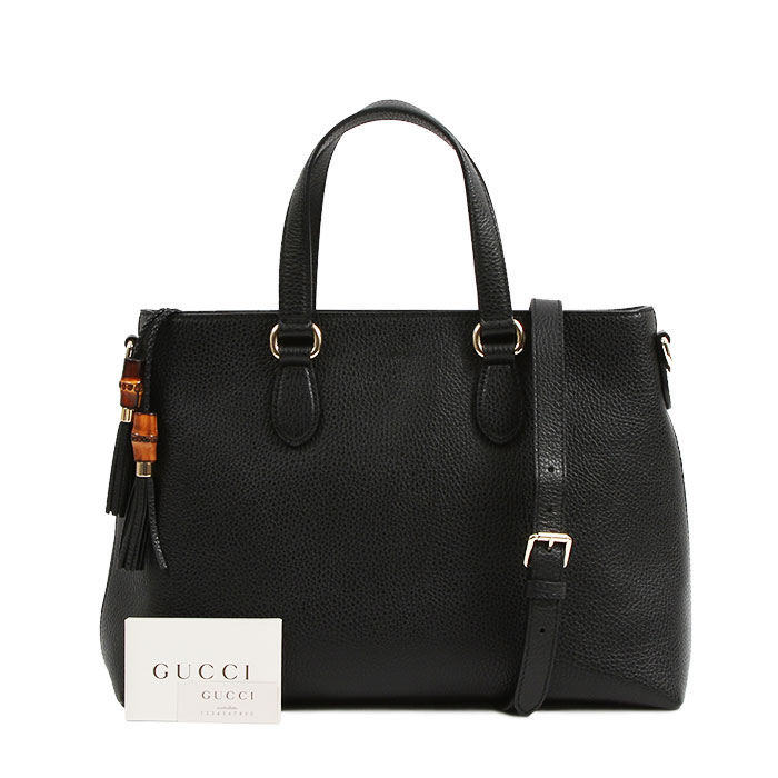 楽天市場】グッチ GUCCI バンブー タッセル トート フリンジ 449642