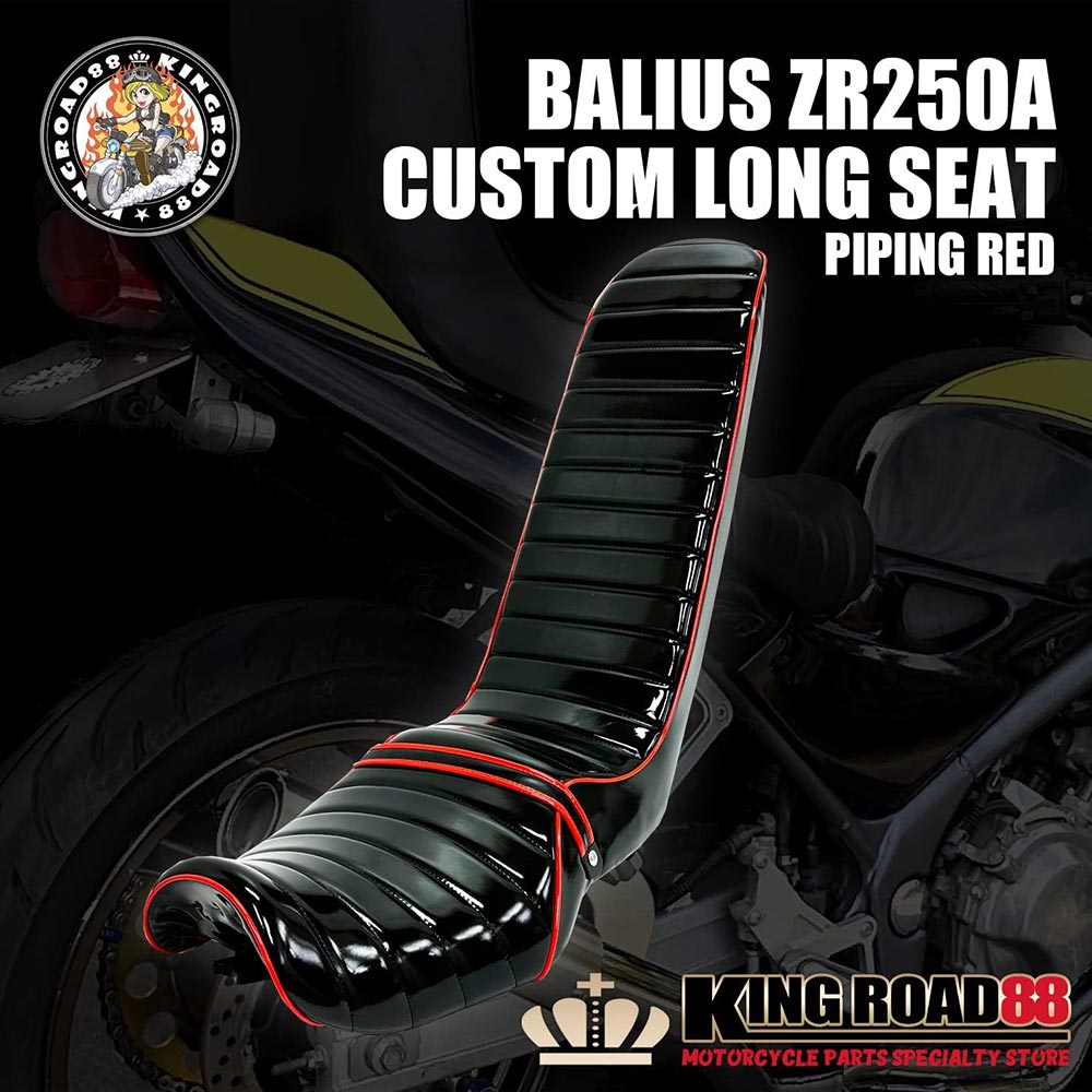 GT380 3段シート GT380 三段シート製作 ・長さ 120cm ・座面 エナメルブラック ・背面