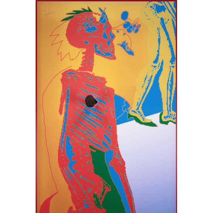 楽天市場】絵画 藤井フミヤ 『THE LAST CHAPTER』 人物 カラフル