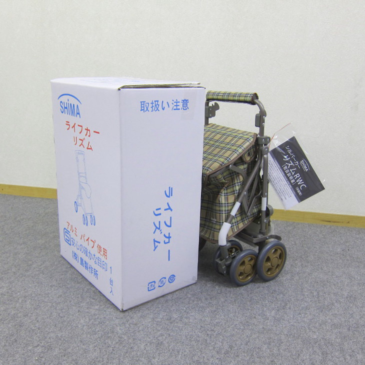 楽天市場】島製作所 シルバーカー リズムRWC 「全4色」 ミドルタイプ