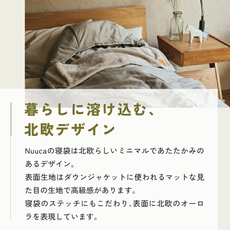 楽天市場】Nuuca 寝袋 防災 来客用 布団セット Nuuca Sleep Max【ISO