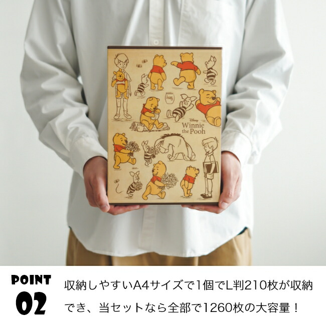 楽天市場】ナカバヤシ 5冊BOXポケットアルバム ディズニー くまのプー