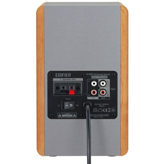 楽天市場】Edifier ブックシェルフ型マルチメディアスピーカー R1280T
