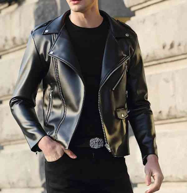 楽天市場】ライダースジャケット メンズ ショット ブルゾン 着こなし