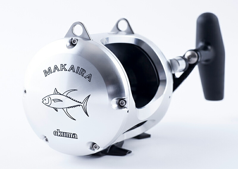 楽天市場】オクマ マカイラ リール MK-50WII Sea シルバー限定モデル