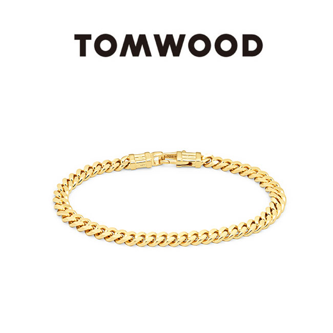 楽天市場】TOMWOOD トムウッド Curb Bracelet L Gold ゴールド カーブ