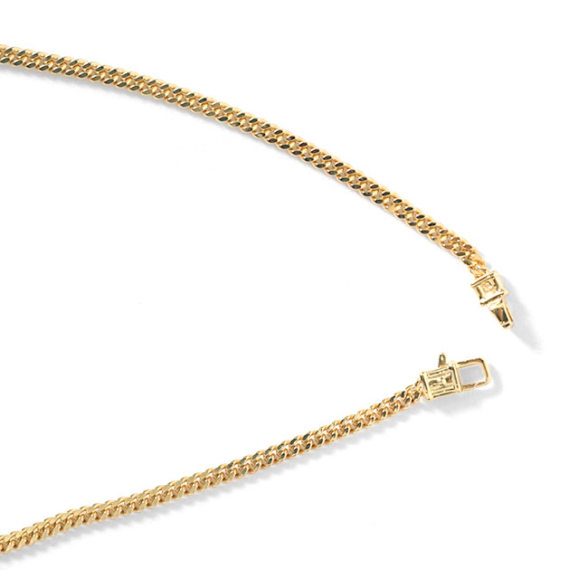 楽天市場】TOMWOOD トムウッド Curb Chain M Gold-24.5 ゴールド