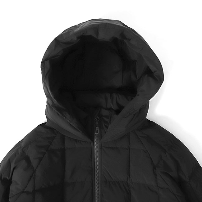 楽天市場】DANTON ダントン フード付き スクエアキルト Aライン ダウン