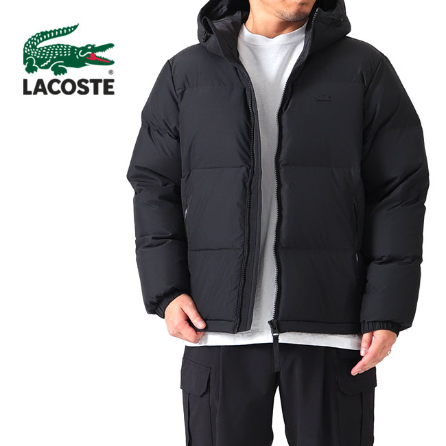 楽天市場】Lacoste ラコステ バックステッチロゴ モノクロ ショート