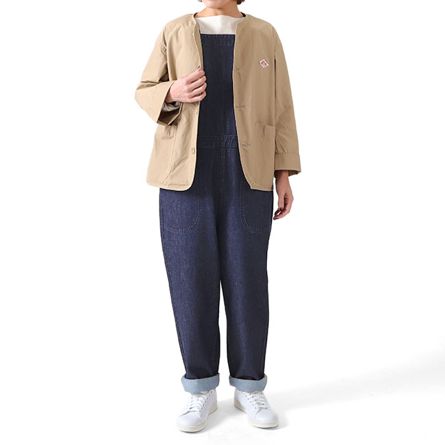 楽天市場】DANTON ダントン インディゴ染め デニムサロペット DT-E0002