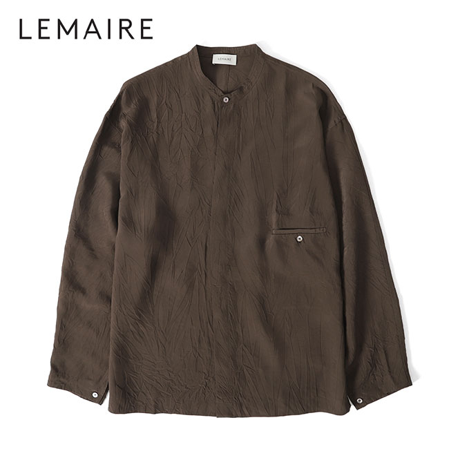 楽天市場】[SALE] LEMAIRE ルメール シルクタッチ スタンドカラー