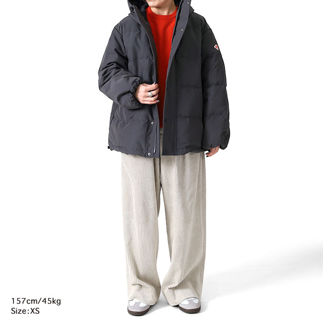 楽天市場】DANTON ダントン オーバーサイズ フーデッド ダウン