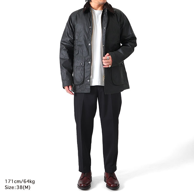 楽天市場】Barbour バブアー SL BEDALE WAX スリムフィット ビデイル