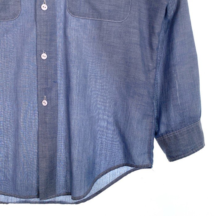 楽天市場】70's BIG MAC ビッグマック シャンブレーシャツ ブルー