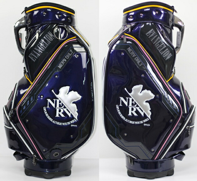 楽天市場】エヴァンゲリオン キャディバッグ Mark.6 カラー EVANGELION