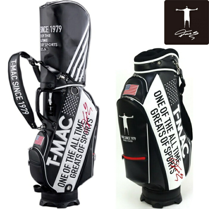 楽天市場】T-MAC ティーマック フラッグキャディバッグ 9型 41803-124