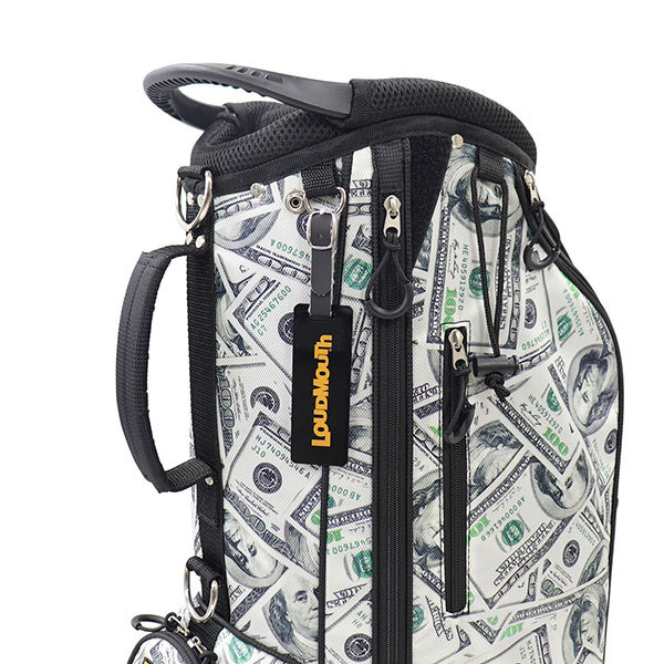 楽天市場】LOUDMOUTH ラウドマウス LM-CB0030 キャディバッグ Hunnids