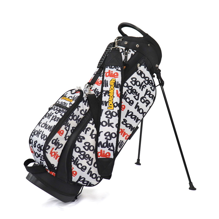 楽天市場】LOUDMOUTH ラウドマウス LM-CB0031 スタンドキャディバッグ