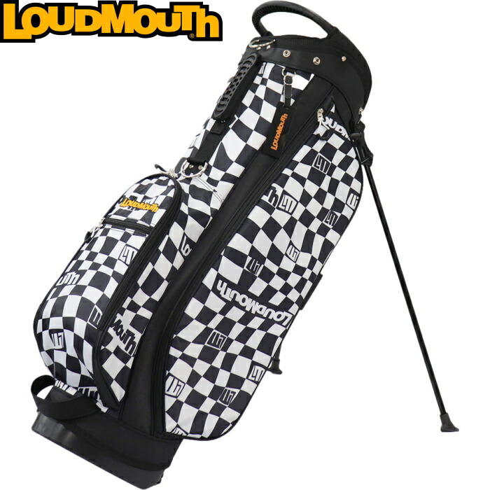 楽天市場】LOUDMOUTH ラウドマウス LM-CB0031 スタンドキャディバッグ