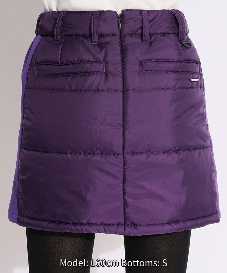 楽天市場】【セール品】アンサネス 中綿スカート サイド切替ボーダー