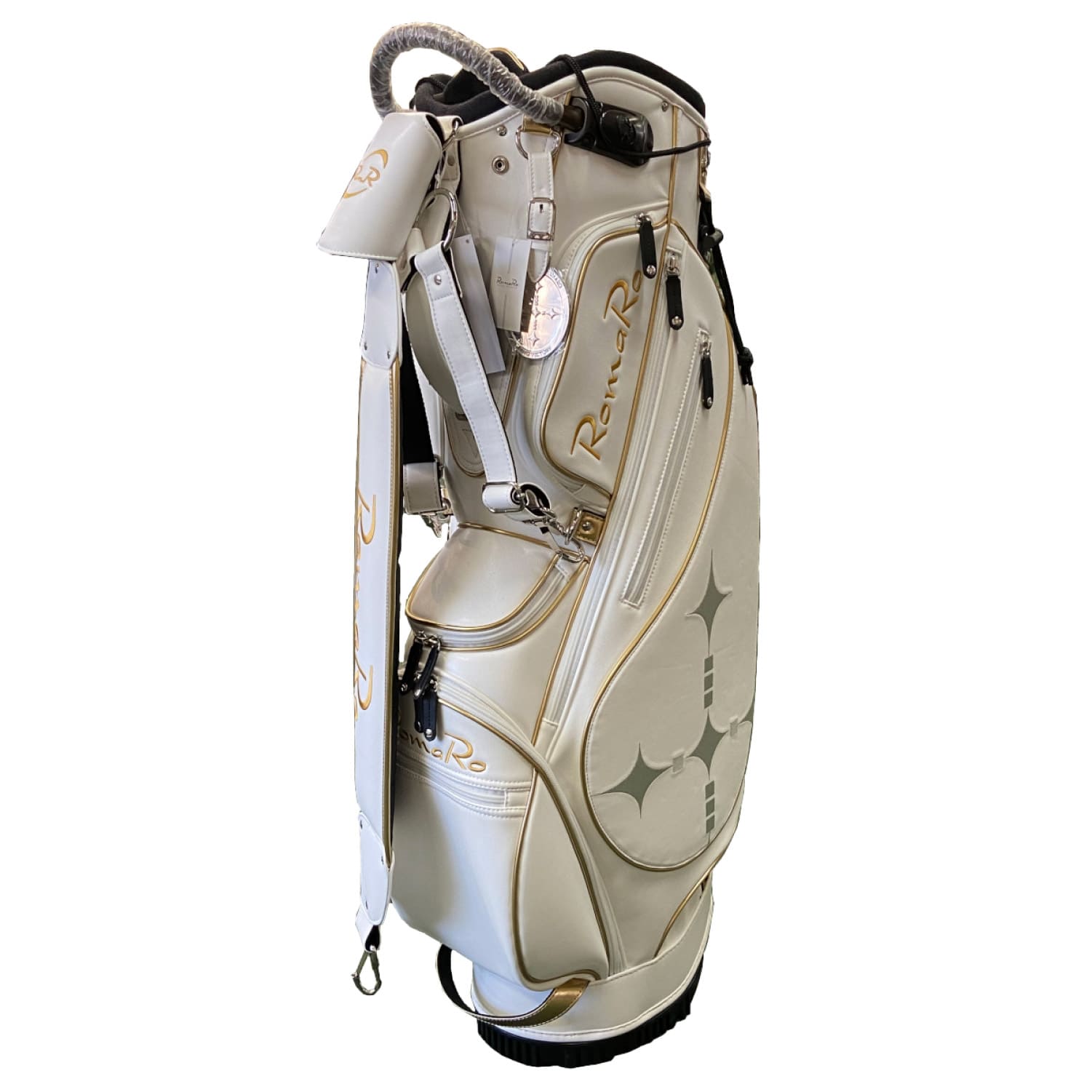 楽天市場】【即納・ネーム入れ無料】 キャディバッグ RomaRo ロマロ